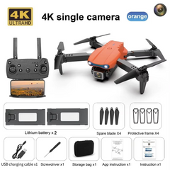 High Quality E88 E99 Mini 4K HD Camera WiFi FPV Wide-Angle HD Altitude Hold Foldable