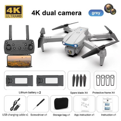 High Quality E88 E99 Mini 4K HD Camera WiFi FPV Wide-Angle HD Altitude Hold Foldable
